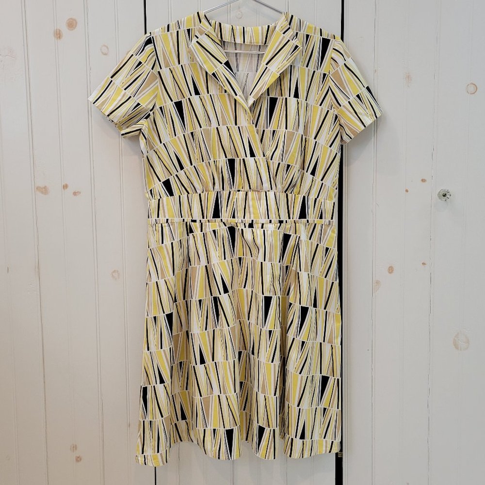 Retro Style Cotton Dress